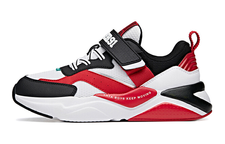 (PS) Anta Low Running Shoe 'White Black Red'