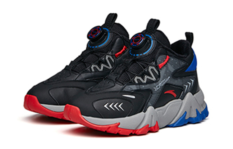 (PS) Anta Low Running Shoes 'Black Blue Red' 圖 3