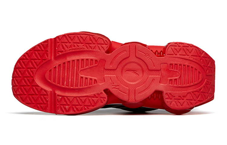 (PS) Anta Low Running Shoes 'Black Red' 圖 5