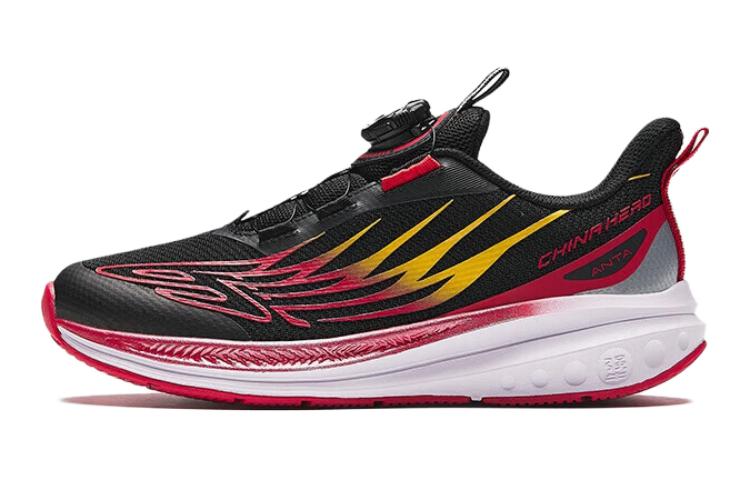 Buy (PS) Kasut Lari Anta Low 'Hitam Api Merah' 312345530-3