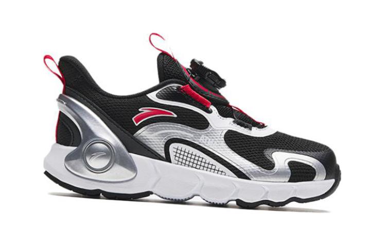 Order (PS) Zapatillas Anta Bajas para Correr 'Negro Plata Rojo' A312339950-1
