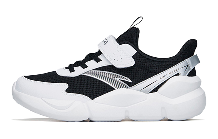 Buy 大童 Anta安踏 透氣 低筒 兒童跑步鞋 黑白