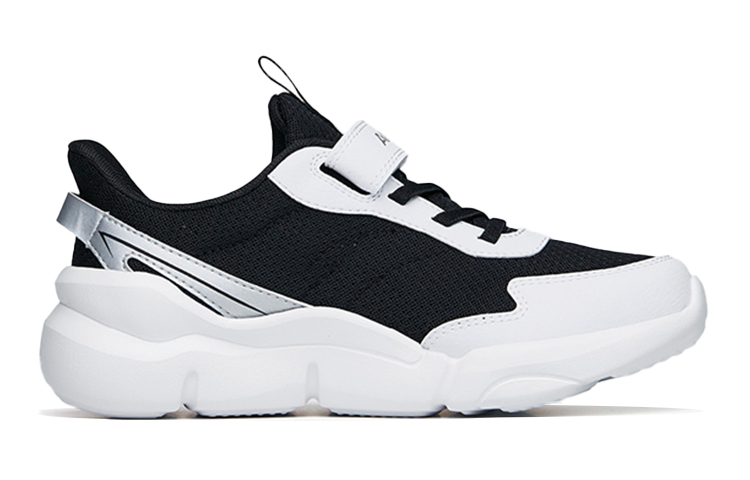 Order 大童 Anta安踏 透氣 低筒 兒童跑步鞋 黑白