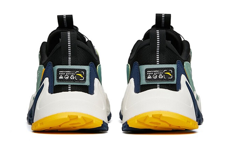 (PS) Anta Low Running Shoes 'Flaming Black Green' 圖 4