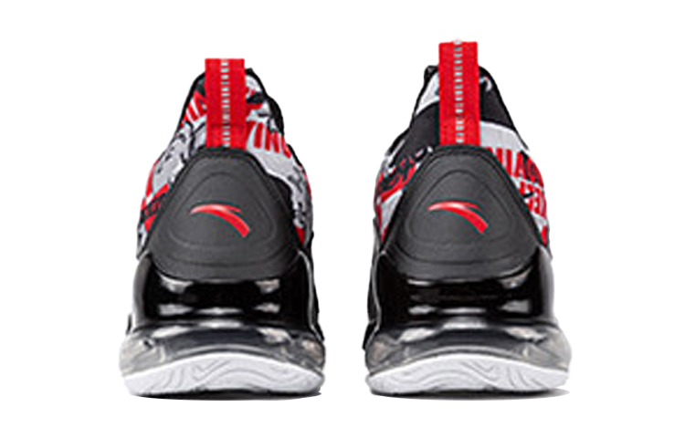 (PS) Anta Low-Top 'Black White Red' 圖 4
