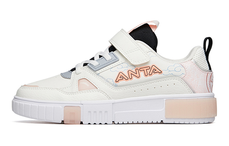 Buy (PS) Anta Low Top 'Blanco Rosa Magic Tape' 322218083-3