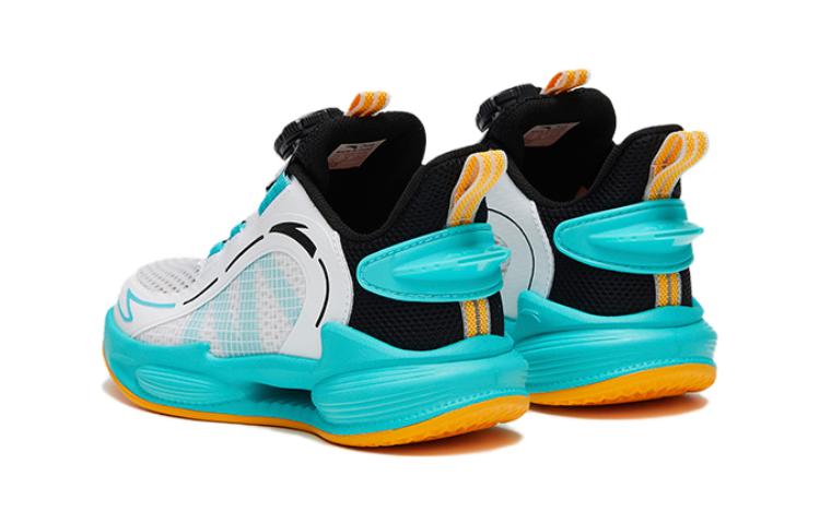 (PS) Anta Low Top Basketball 'White Black Blue' 圖 4