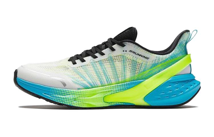 (Preschool) Anta Low Top Lace-Up 'White Blue Green' T12335597R-3