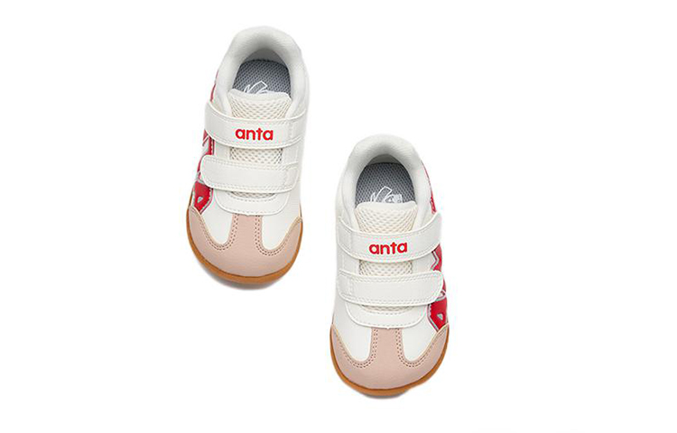 Lookbook (PS) Anta Low Top Sneakers 'Putih Merah Bounce' 312230008N-2