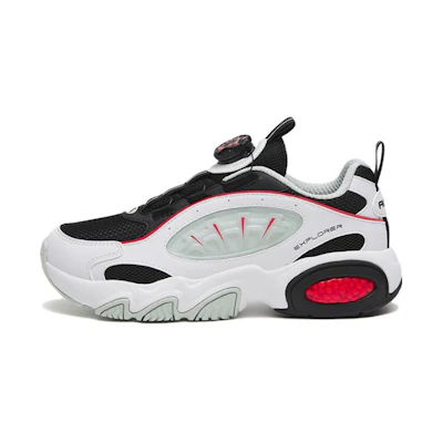 (PS) Anta Low Top Sport Casual Shoes 'Black White Red'