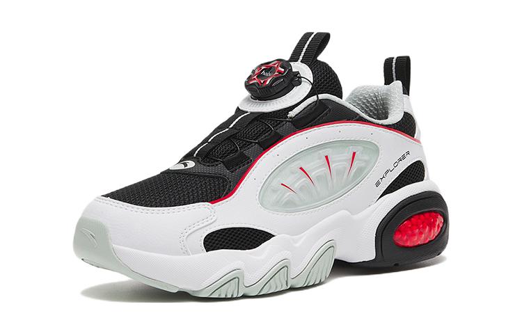 (PS) Anta Low Top Sport Casual Shoes 'Black White Red' 圖 2