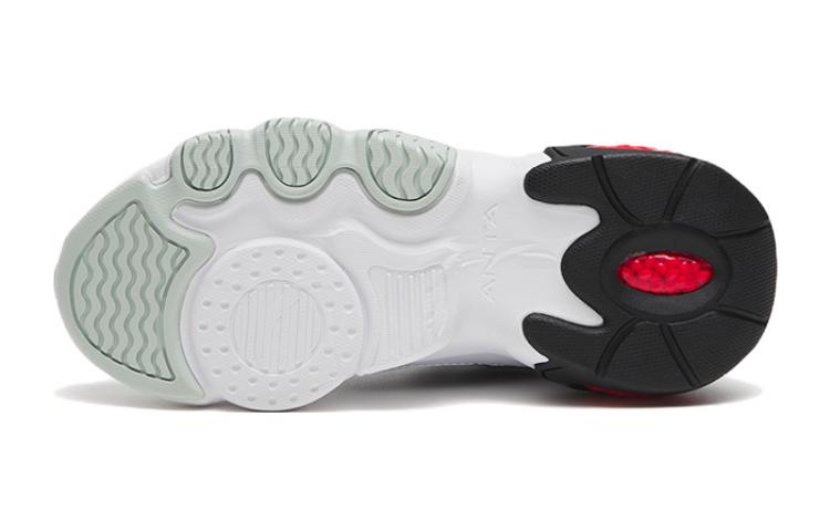 (PS) Anta Low Top Sport Casual Shoes 'Black White Red' 圖 5