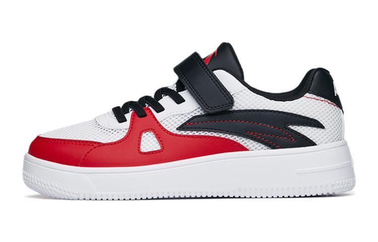 (Preschool) Anta Low-Top Velcro 'White Black Red' A332118000C-3