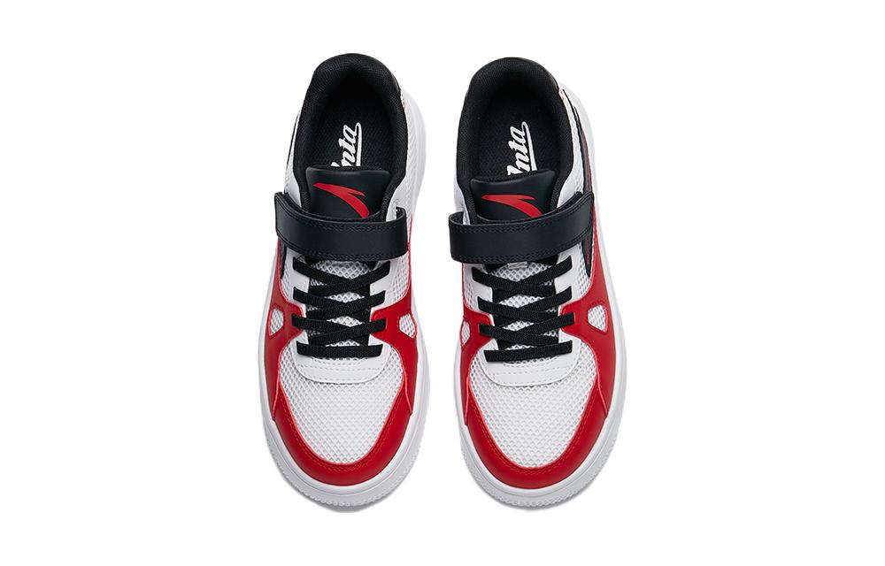 (PS) Anta Low-Top Velcro 'White Black Red' 圖 3