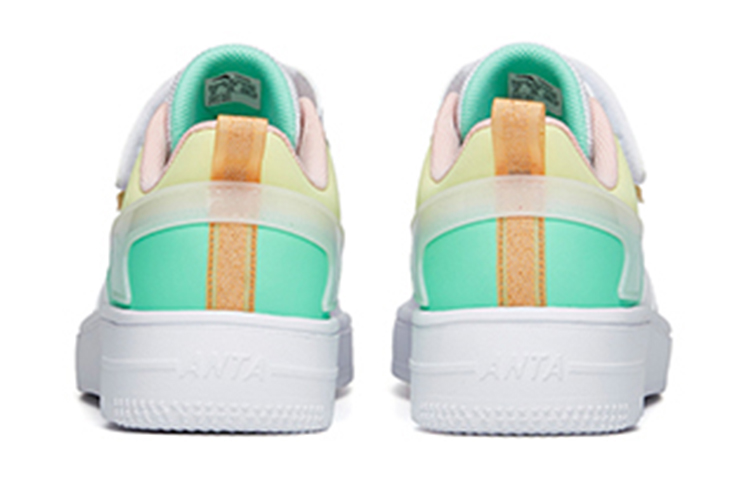 (PS) Anta Low Velcro 'White Green Purple' 圖 5