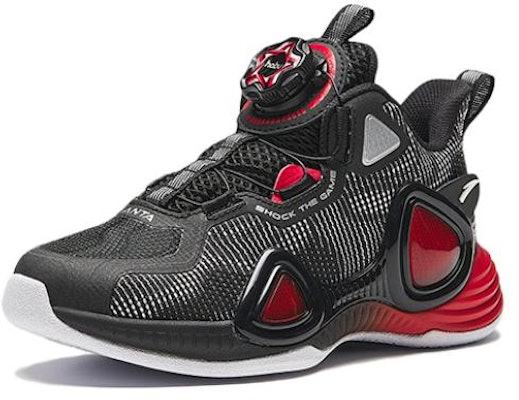 (Preschool) Anta Magic Eye Mid 'Black White Red' 312349957-5 Order (Preschool) Anta Magic Eye Mid 'Black White Red' 312349957-5