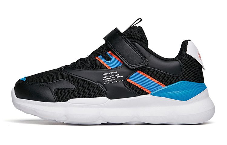 (Preschool) Anta Magic Strap Low 'Blue White Yellow' A33038835-3