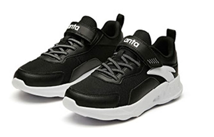 Lookbook (Preschool) Anta Magic Tape Low 'Black White' A31015553-2