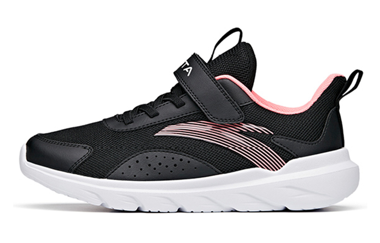 (Preschool) Anta Magic Tape Mesh Low 'Black Pink' A322135521B-5