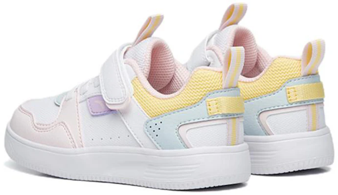 (Preschool) Anta Magic Tape Mesh Low 'White Pink Yellow' A322239933-1 Shop (Preschool) Anta Magic Tape Mesh Low 'White Pink Yellow' A322239933-1