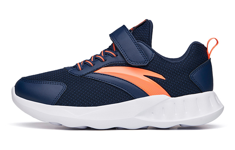 (Preschool) Anta Magic Tape Mesh Low Running Shoes 'Blue Orange' A33035561B-8