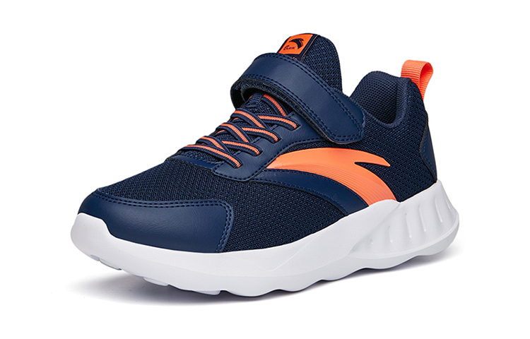 Order (Preschool) Anta Magic Tape Mesh Low Running Shoes 'Blue Orange' A33035561B-8