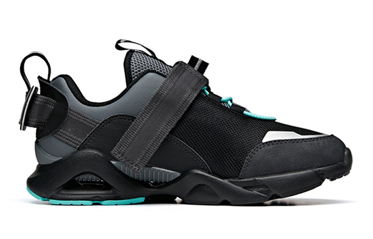 (PS) Anta Mesh Running Shoes 'Black Green' 圖 2