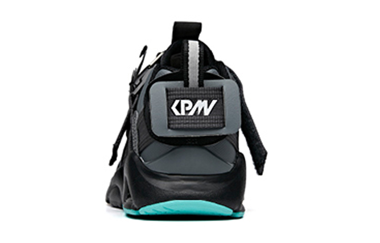 (PS) Anta Mesh Running Shoes 'Black Green' 圖 4