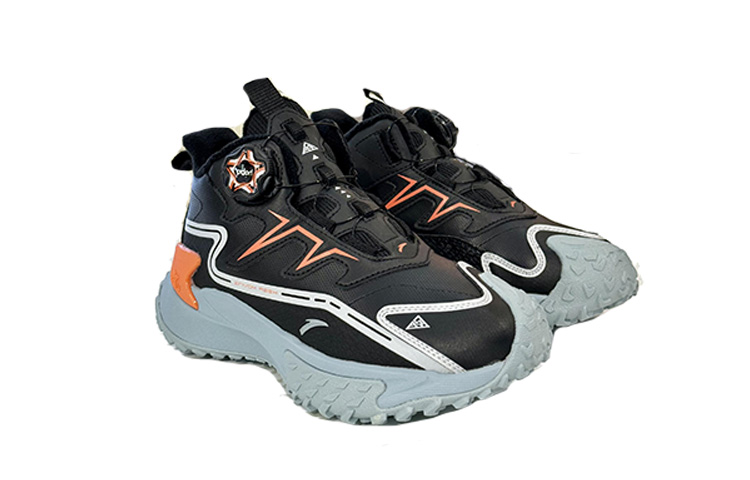 Shop (PS) Anta Mid-Top 'Hitam Oren' 312346907N-6