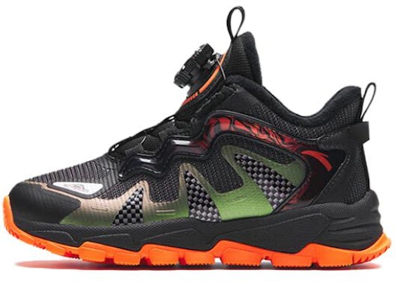 (Preschool) Anta Mid-Top 'Black Orange' 312349973-5 Buy (Preschool) Anta Mid-Top 'Black Orange' 312349973-5