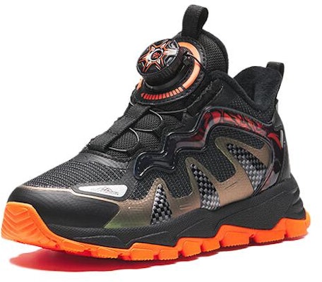 (Preschool) Anta Mid-Top 'Black Orange' 312349973-5 Order (Preschool) Anta Mid-Top 'Black Orange' 312349973-5