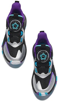 (Preschool) Anta Mid-Top 'Black Purple Green' 312339957-1 Lookbook (Preschool) Anta Mid-Top 'Black Purple Green' 312339957-1