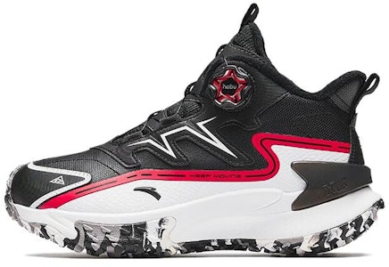 大童 安踏兒童 旋鈕舒適厚底加絨革面 防滑保暖 中幫 兒童戶外鞋 黑白色 Buy 大童 安踏兒童 旋鈕舒適厚底加絨革面 防滑保暖 中幫 兒童戶外鞋 黑白色