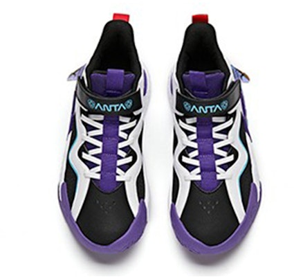 (Preschool) Anta Mid-Top 'Black White Purple - Cement Destroyer' A312131153A-3 Shop (Preschool) Anta Mid-Top 'Black White Purple - Cement Destroyer' A312131153A-3