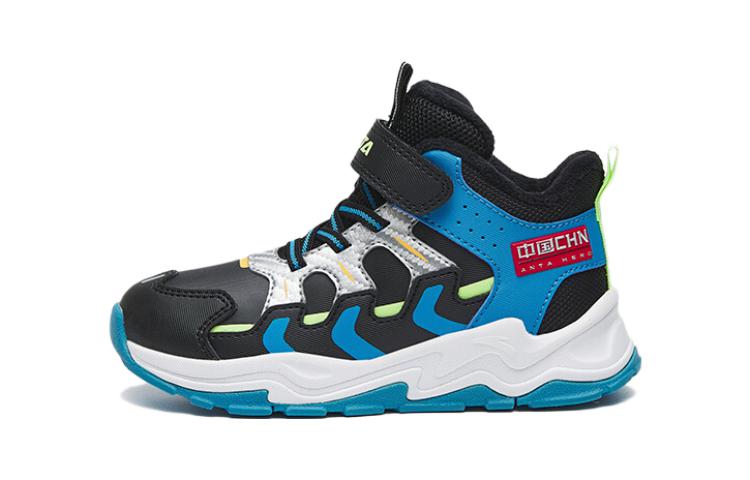 (Preschool) Anta Mid-Top 'Blue Silver Magic Tape' 312249993-1