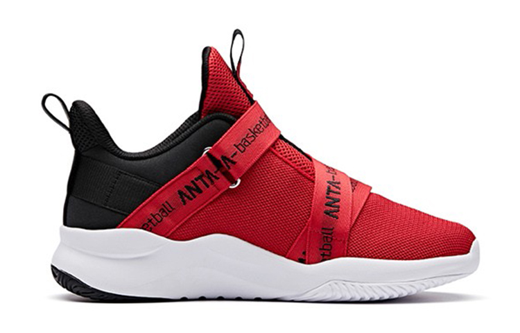 Order (Preschool) Anta Mid-Top 'Red Black White' A31911103-2