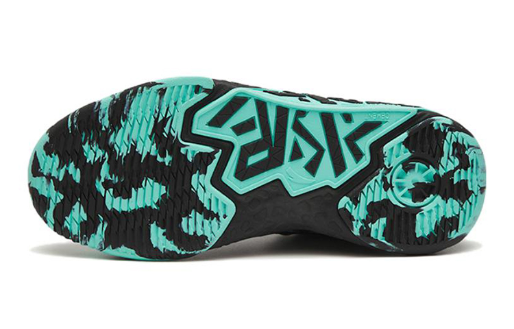 Purchase (Preschool) Anta Mid-Top Basketball 'Cement Kryptonite Black Blue' A312241101-6