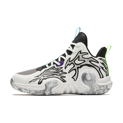 (PS) Anta Mid-Top Basketball 'White Black'