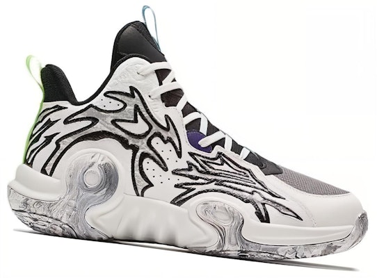 (Preschool) Anta Mid-Top Basketball 'White Black' A312331104-1 Order (Preschool) Anta Mid-Top Basketball 'White Black' A312331104-1