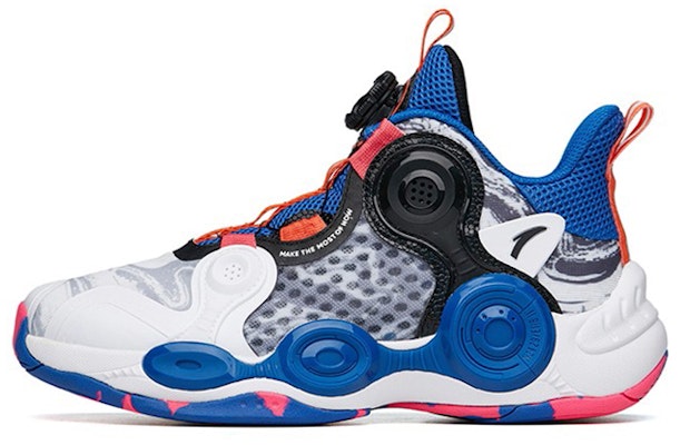 (Preschool) Anta Mid-Top Basketball 'White Blue' 312221102-5 Buy (Preschool) Anta Mid-Top Basketball 'White Blue' 312221102-5
