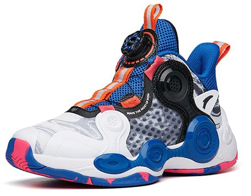 (Preschool) Anta Mid-Top Basketball 'White Blue' 312221102-5 Order (Preschool) Anta Mid-Top Basketball 'White Blue' 312221102-5