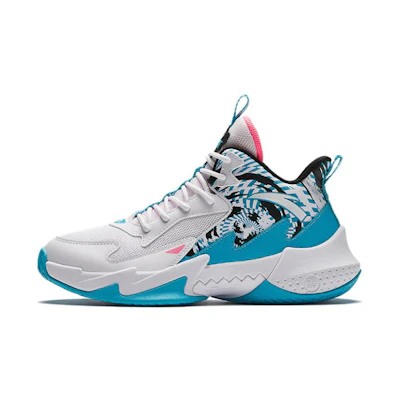 (PS) Anta Mid-Top Basketball 'White Blue Black'