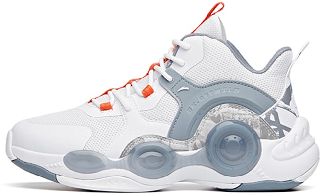(Preschool) Anta Mid-Top Basketball 'White Grey' A312131101-3 Buy (Preschool) Anta Mid-Top Basketball 'White Grey' A312131101-3