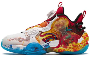 (Preschool) Anta Mid-Top Basketball Sneakers 'White Red' 312411123-1 (Preschool) Anta Mid-Top Basketball Sneakers 'White Red' 312411123-1