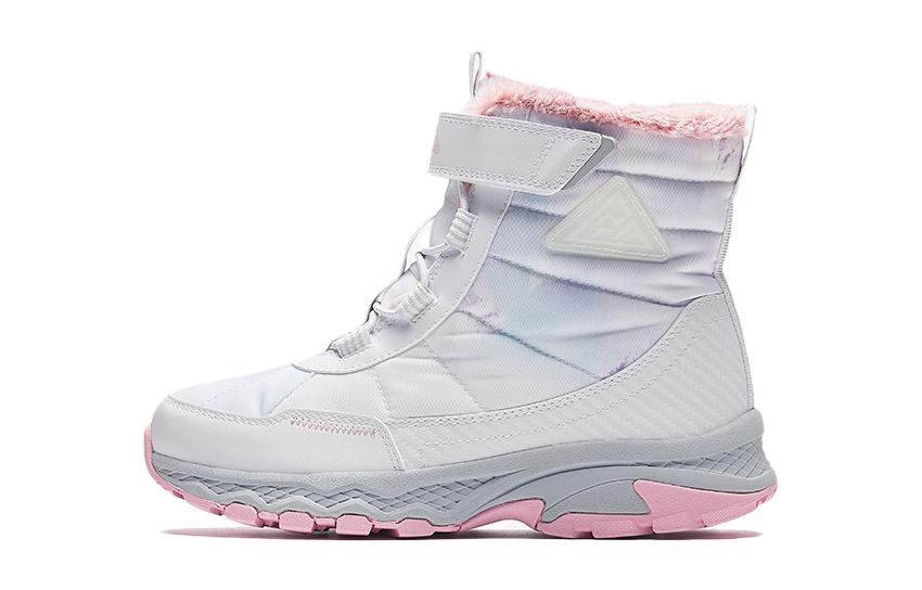 (Preschool) Anta Mid-Top Boots 'Light Fog Purple' A322346902-3