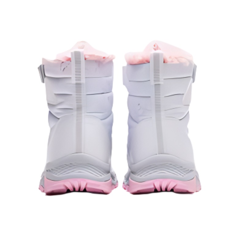 Lookbook (Preschool) Anta Mid-Top Boots 'Light Fog Purple' A322346902-3