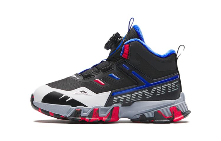 (Preschool) Anta Mid-Top Outdoor 'Black White Comfort' 312349975-3