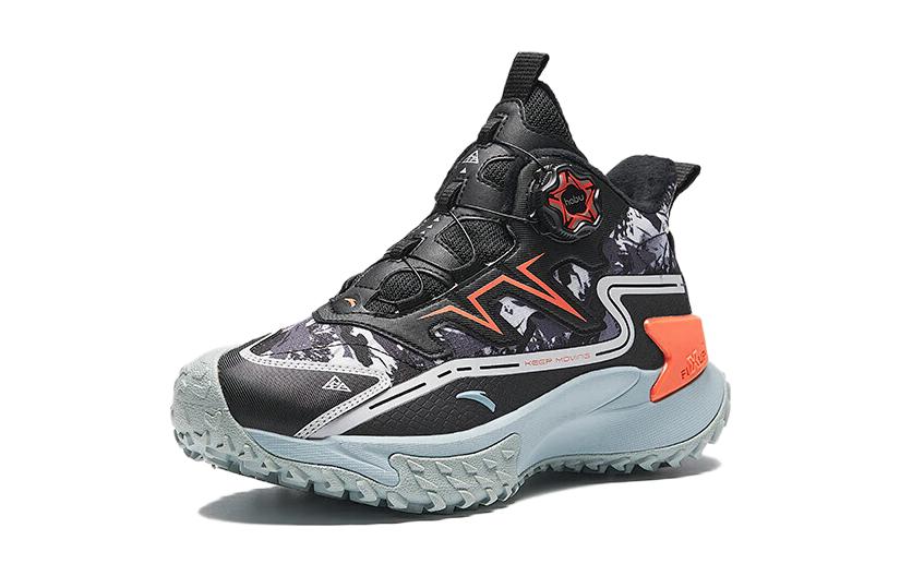 Order (PS) Bottes Anta mi-hautes neige extérieure ''Noir Orange'' 312346907-3