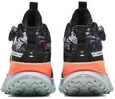 Shop (Preschool) Anta Mid-Top Outdoor Snow Boots 'Black Orange' 312346907-3