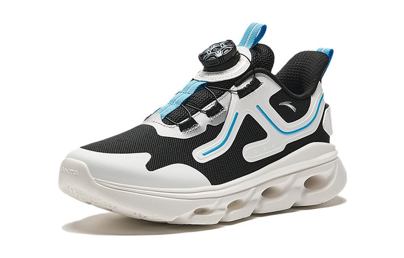 Order (PS) Anta Chaussures Course Mi-Hautes ''Noir Blanc'' A312345515-4